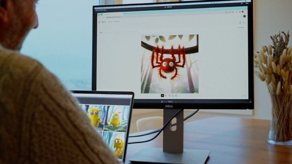 Dall-e comemora seu aniversário com o lançamento do curta-metragem Critterz