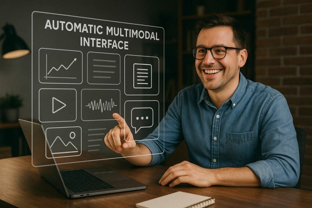 Interfaces de voz e interfaces: benefícios da multimodalidade